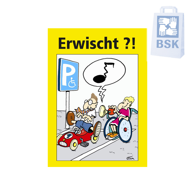 Falschparker-Hinweiskarte